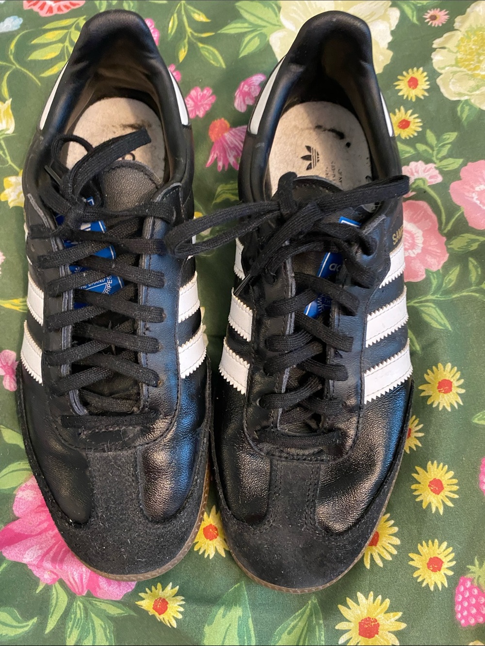 adidas Black & White Classic Samba Sneakers